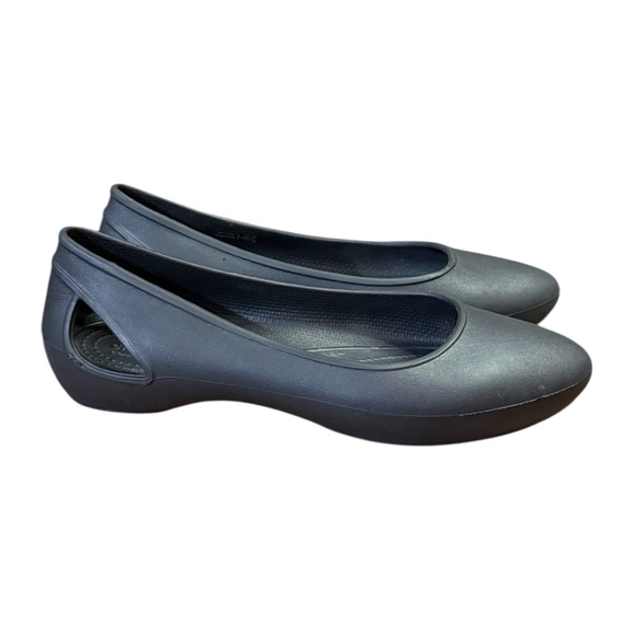 CROCS Shoes - Crocs Laura Ballet Flats Women’s Size 8 Black